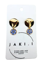 Forget-me-nots statement earrings