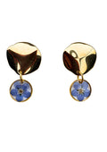 Forget-me-nots statement earrings