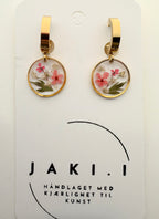Floral autumn earrings