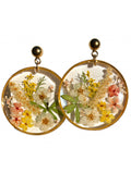 Floral earrings