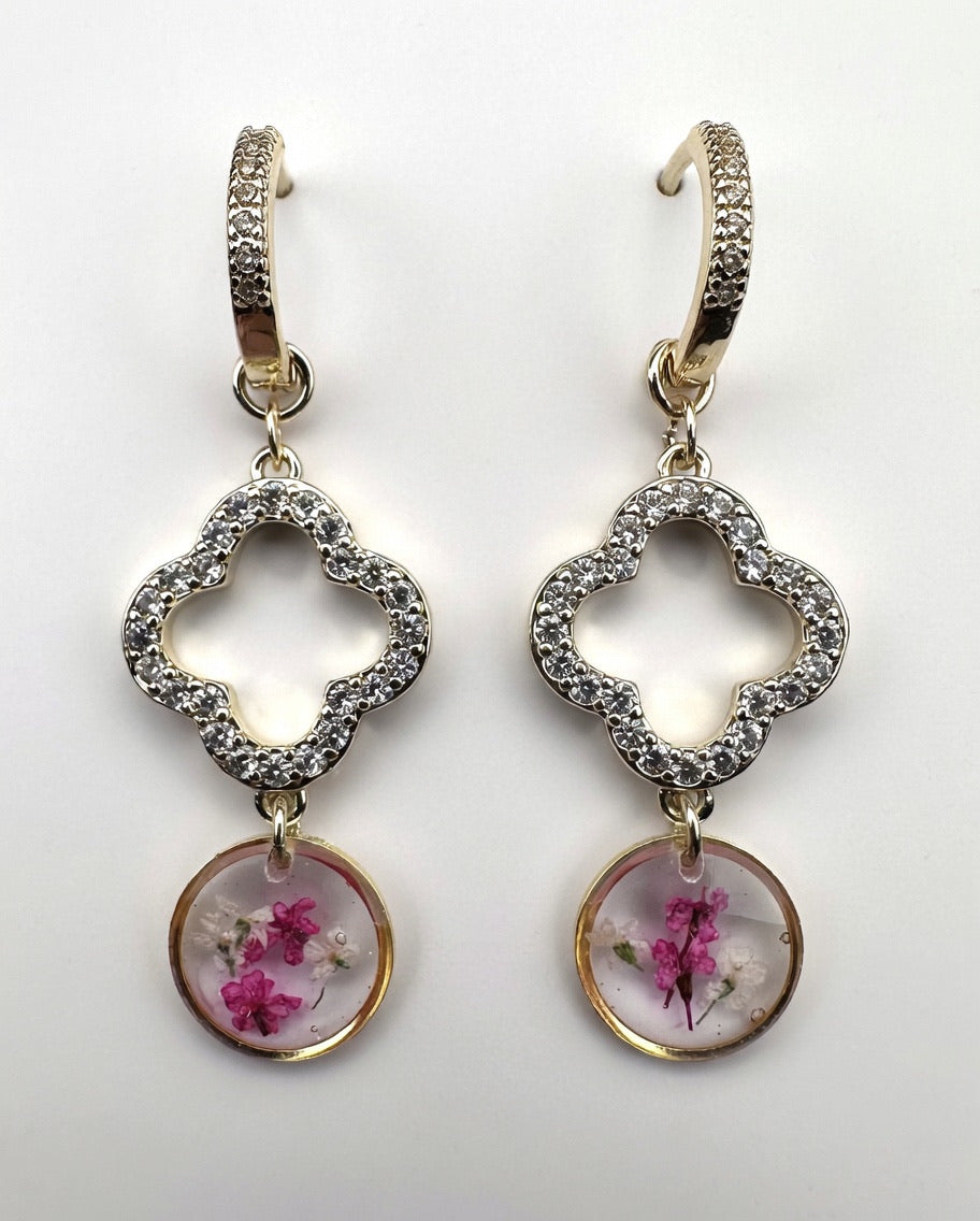 Handmade Floral Earrings