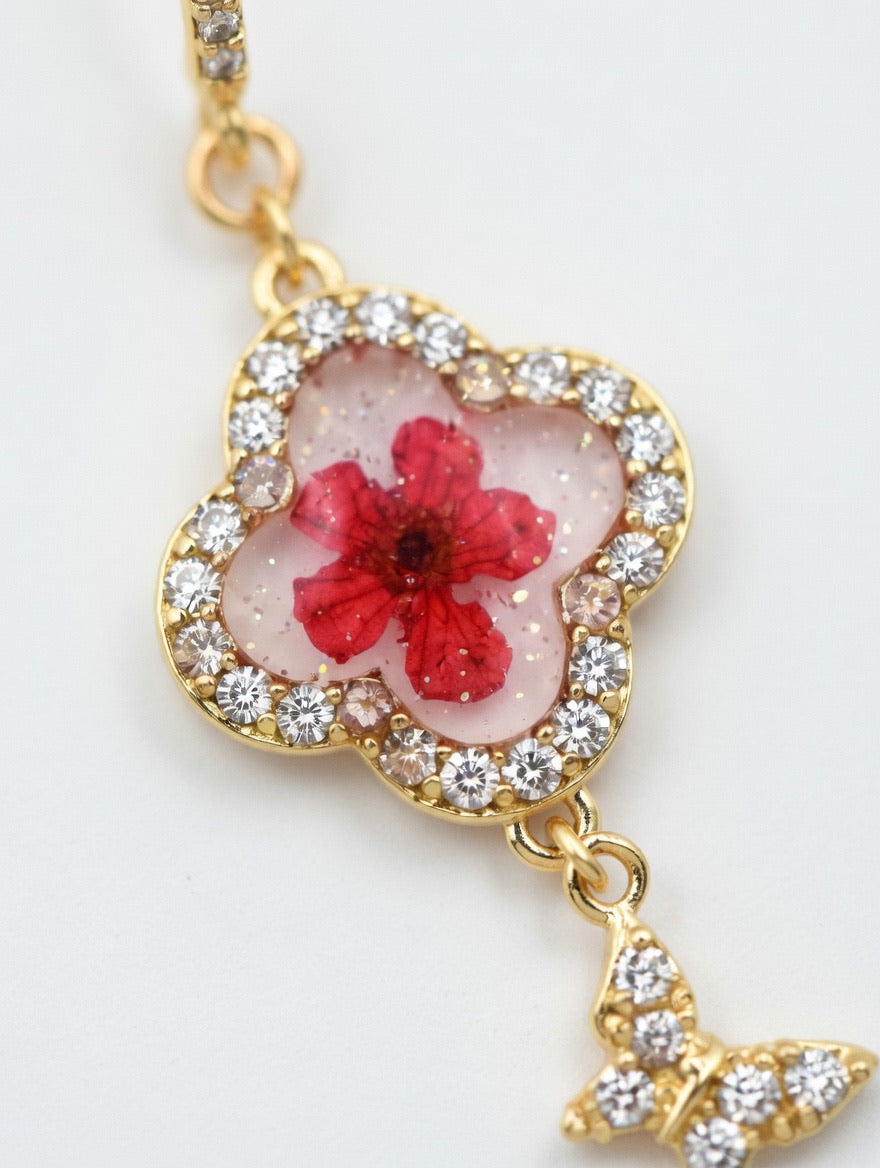 Handmade Floral Earrings