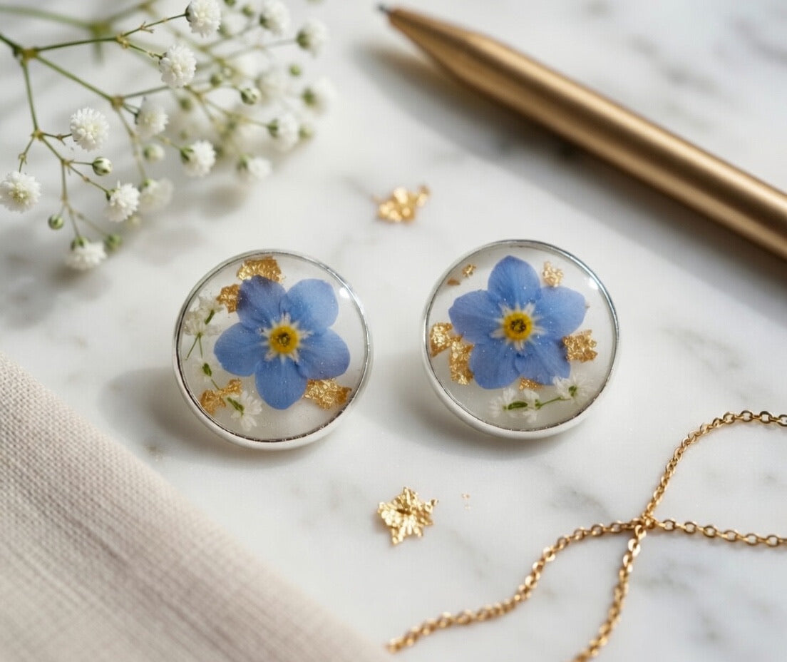 Handmade Floral Earrings