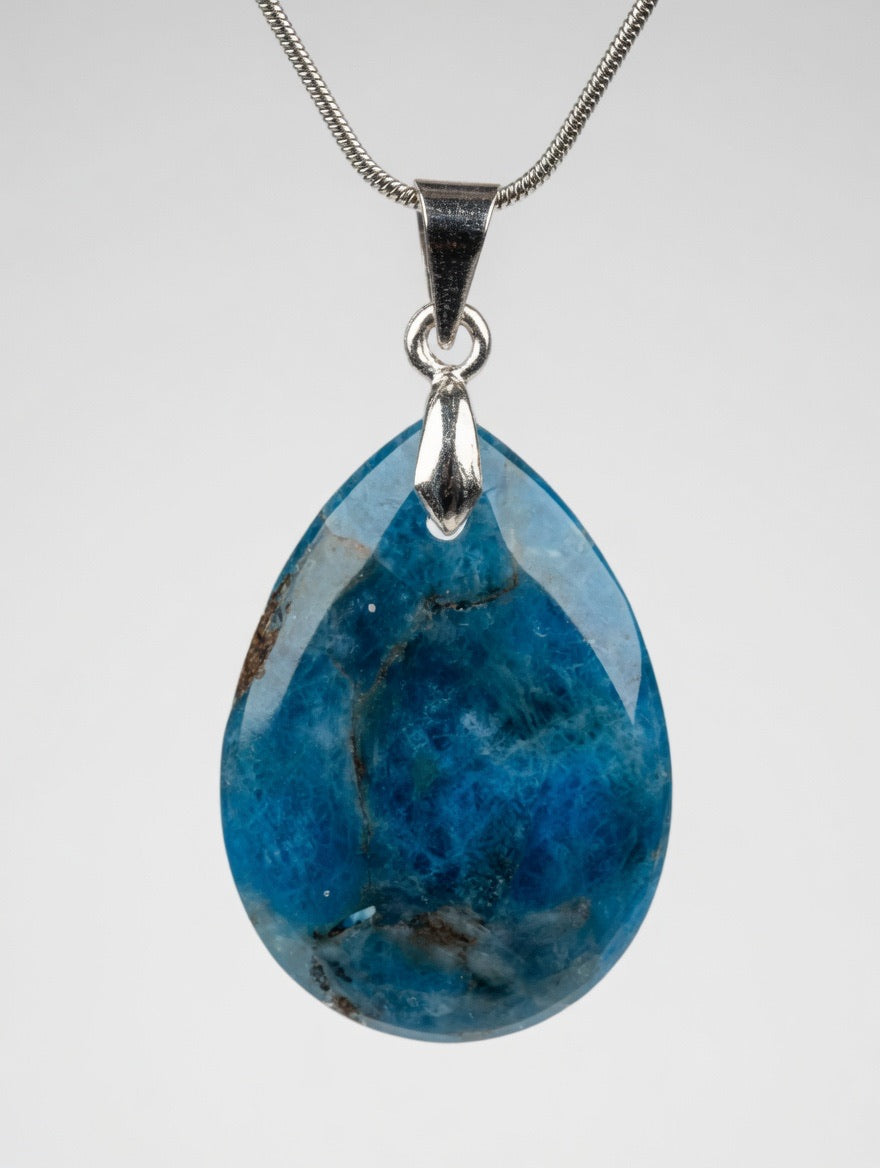 Necklace with Natural Phosphorite Stone