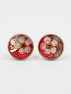Cherry Blossom Stud Earrings
