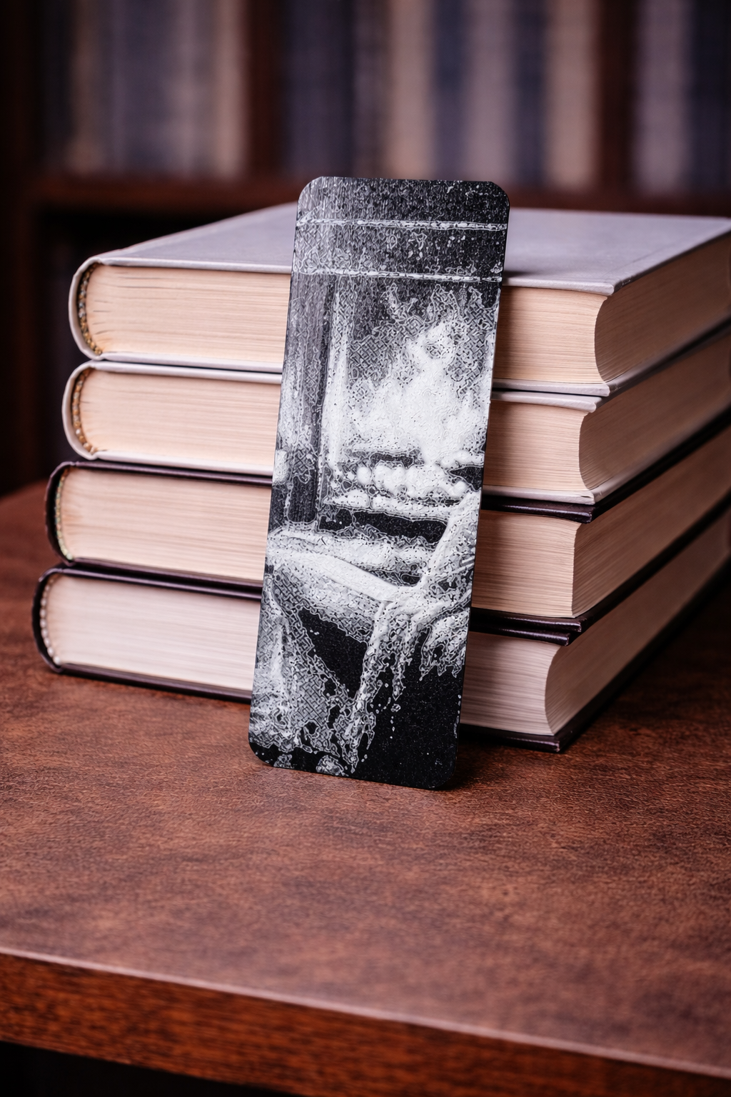 Bookmark - Fireplace Evening