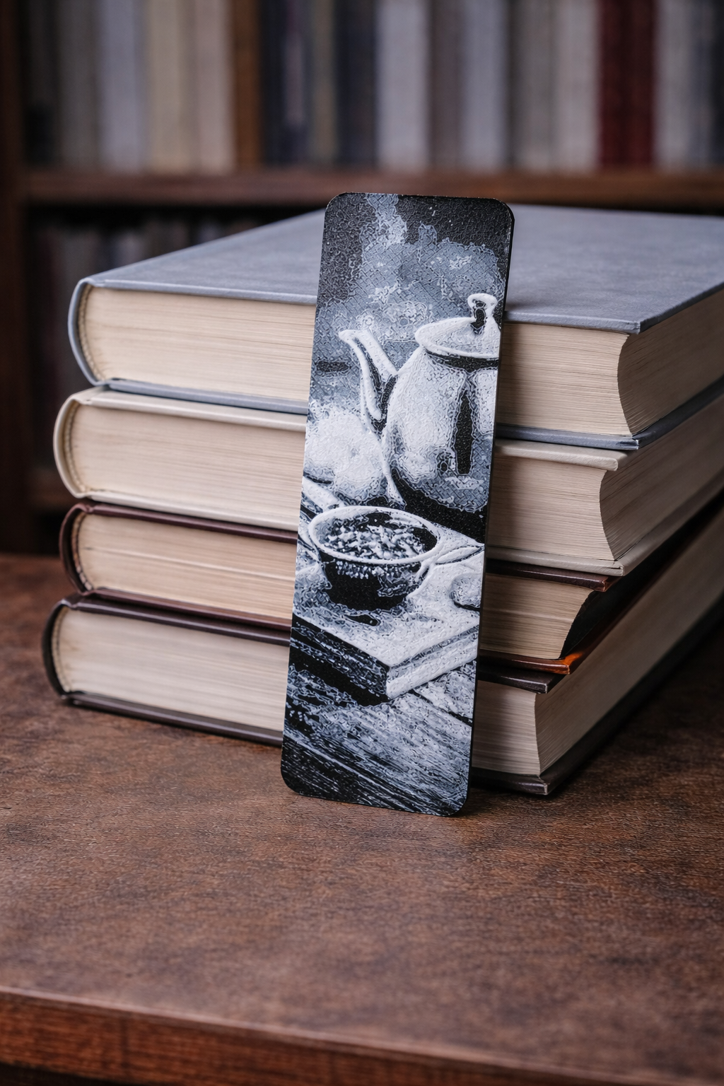 Bookmark - Tea Pot and Cup