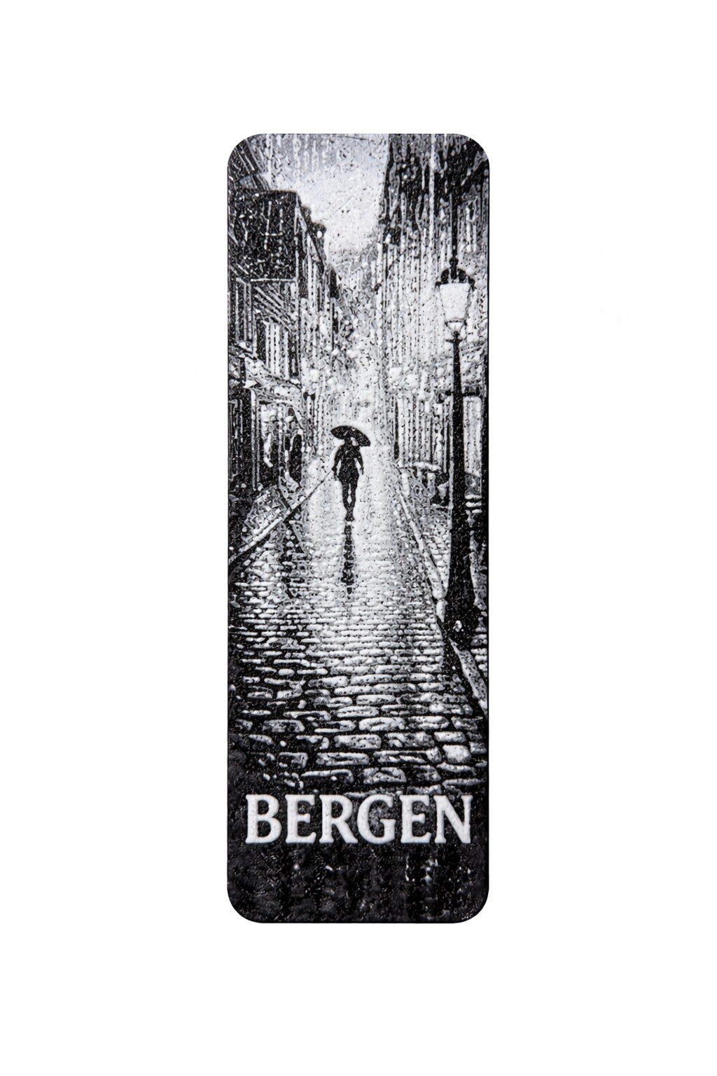 Bokmerke – Regnfull gate i Bergen