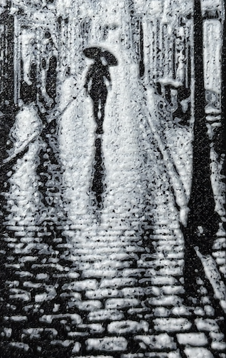 Bookmark - Bergen Rain Street