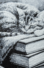 Bookmark - Sleepy Cat