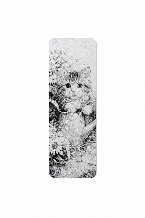 Bokmerke - Kattunge i vannkanne