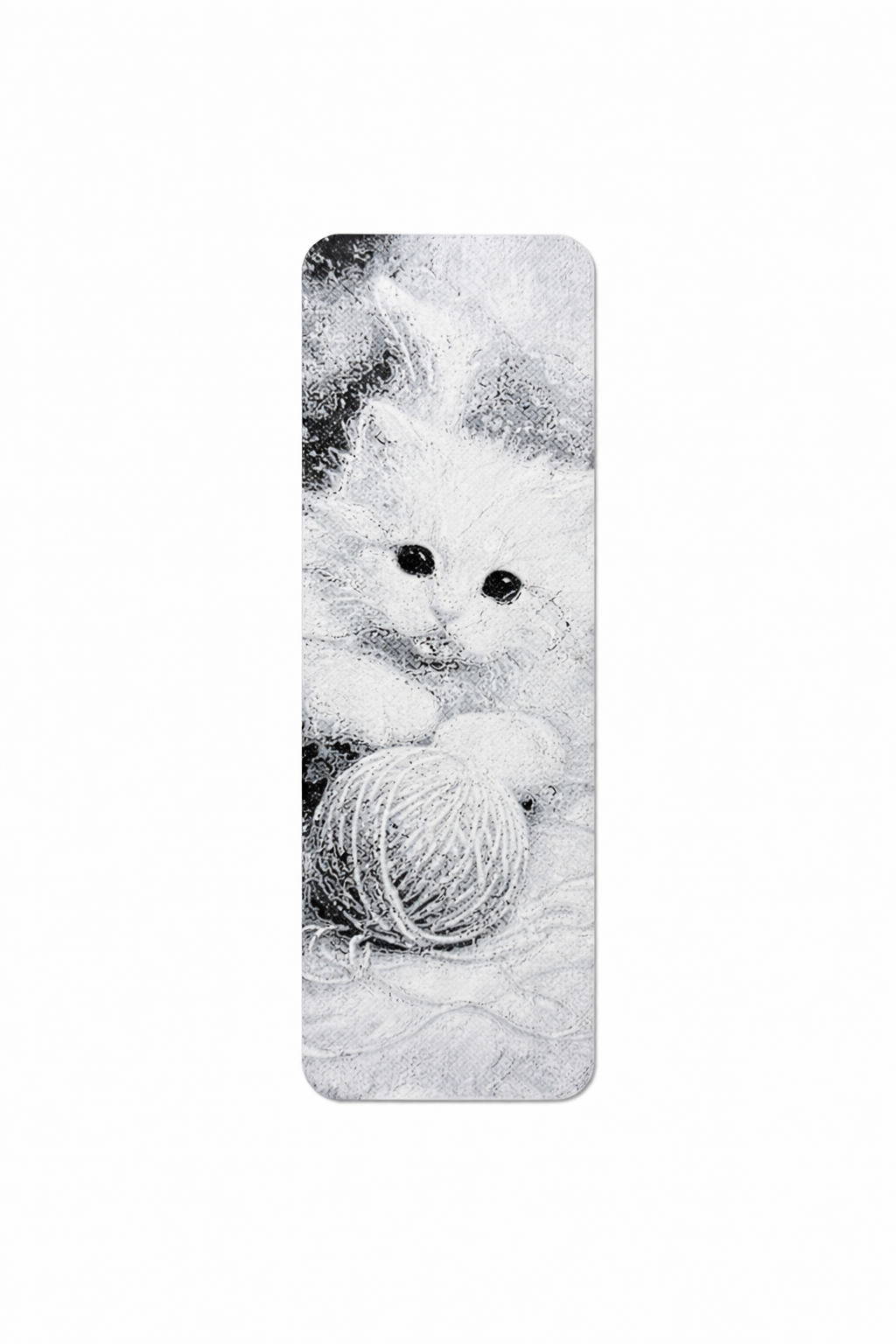 Bokmerke - Kattunge med garn