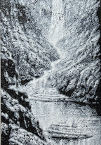 Bookmark - Norwegian Waterfall Fjord