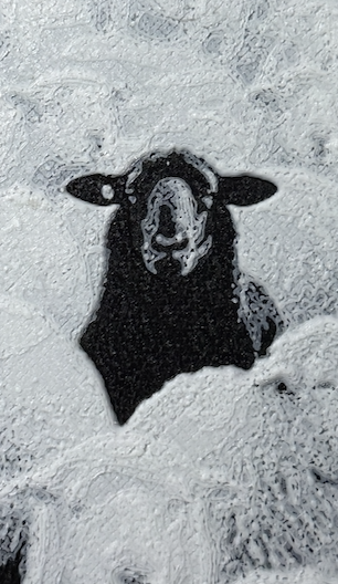 Bokmerke - Svart får