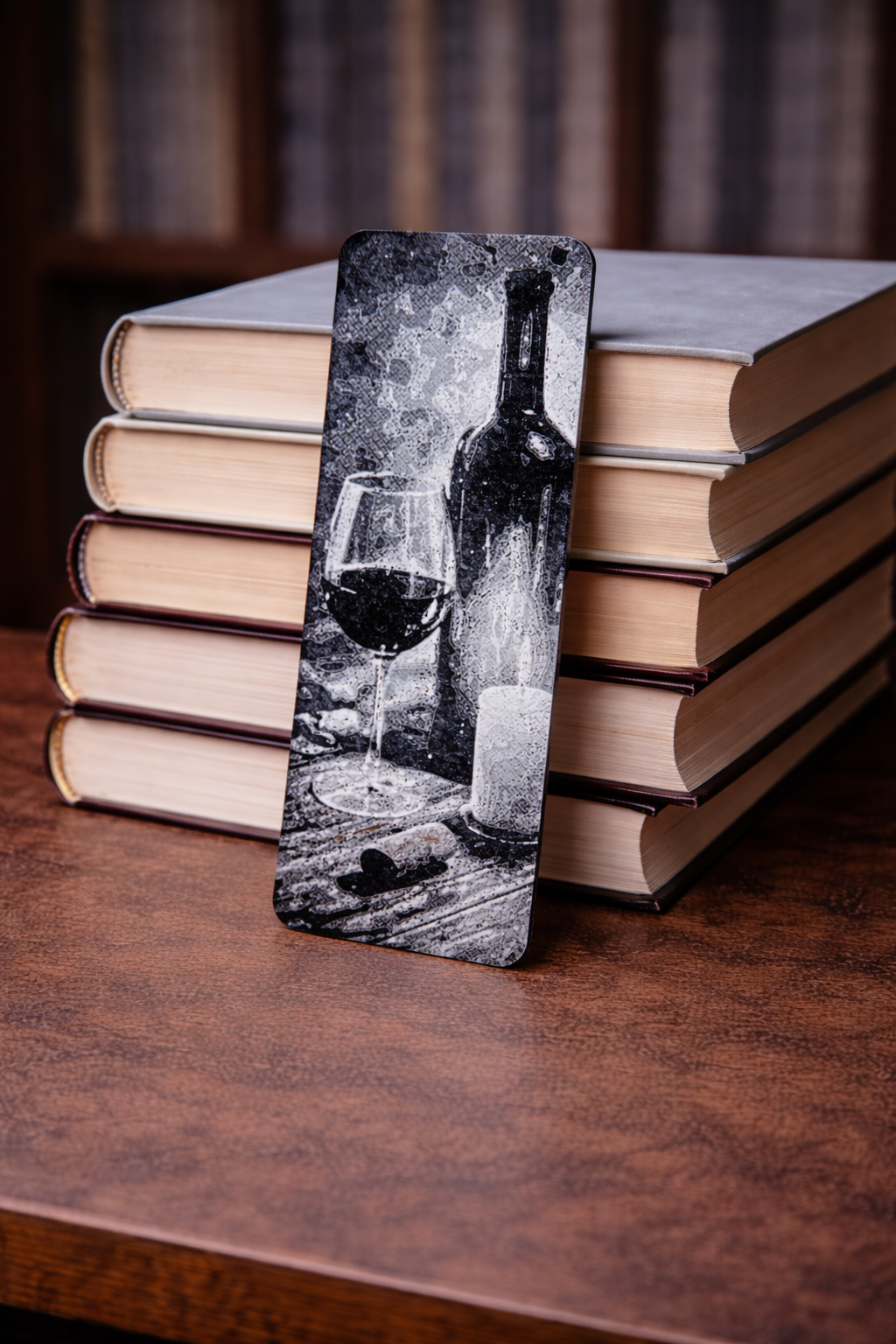 Bookmark - Wine & Cozy Evening